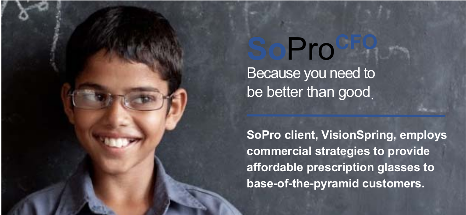 SoPro client - VisionSpring